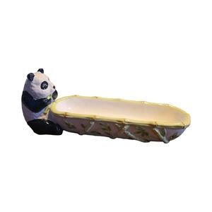 Ron Gordon Designs Vintage 1985 Ceramic Panda Bear Stamped & Stickered